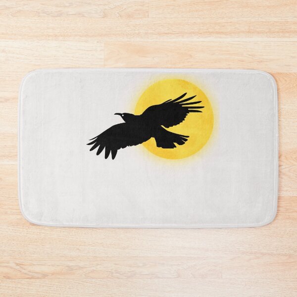 Item preview, Black raven with full moon night designed and sold by erozzz.