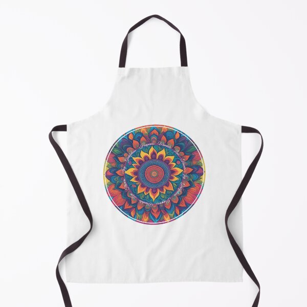 Item preview, Floral colorful mandala designed and sold by AnnMaryGreenArt.