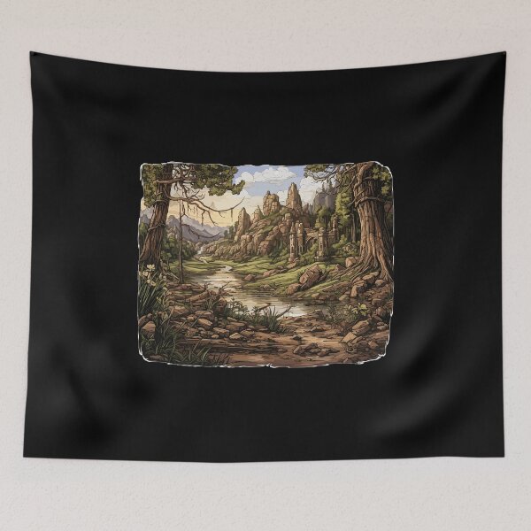 Item preview, Landscape - Illustration designed and sold by MrERNST.