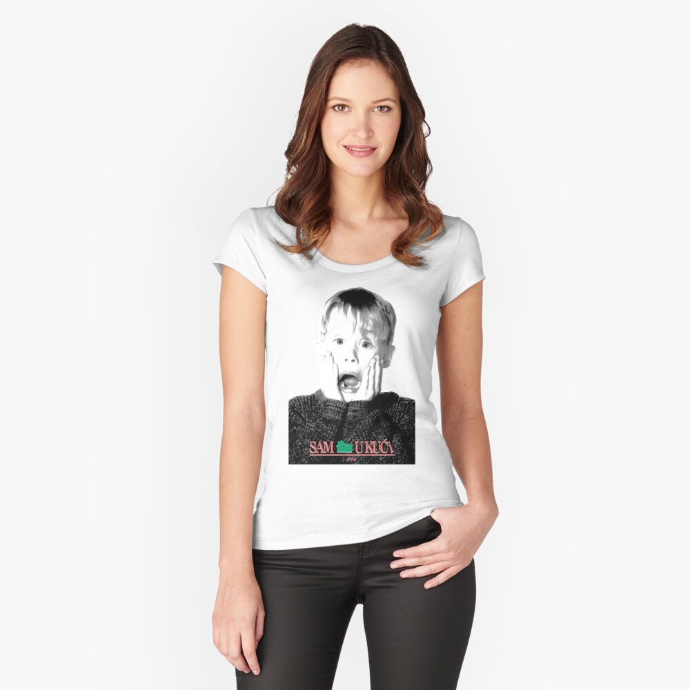 Item preview, Fitted Scoop T-Shirt designed and sold by AmirKaragic.