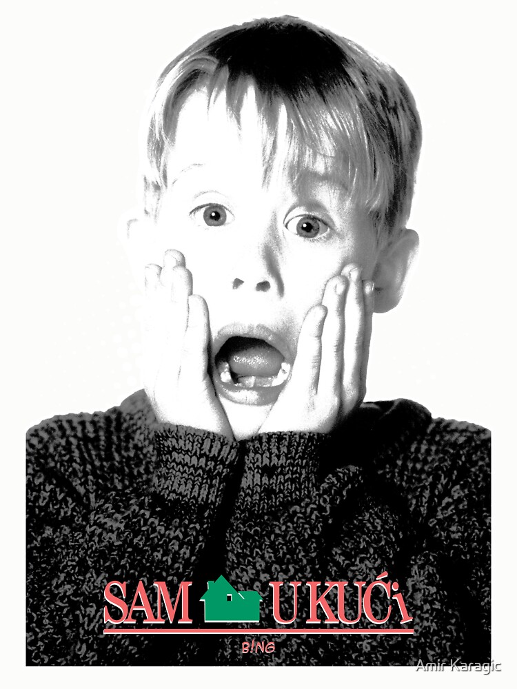 Thumbnail 7 of 7, Pullover Sweatshirt, home alone designed and sold by AmirKaragic.