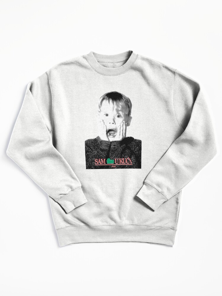 Thumbnail 2 of 7, Pullover Sweatshirt, home alone designed and sold by AmirKaragic.