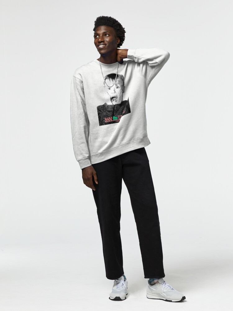 Thumbnail 3 of 7, Pullover Sweatshirt, home alone designed and sold by AmirKaragic.