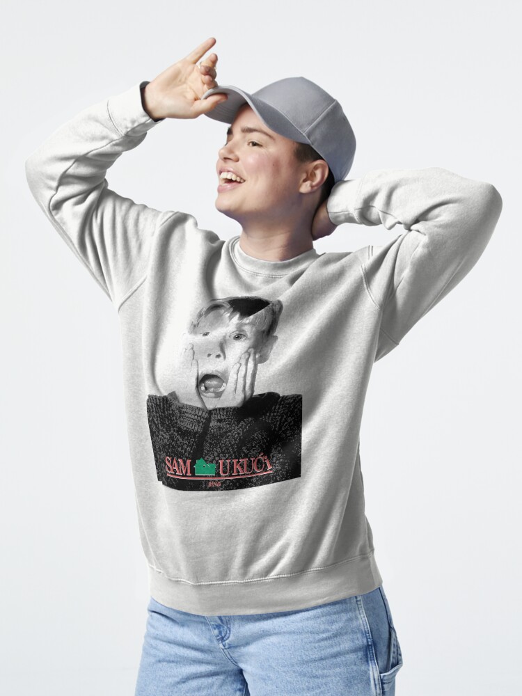 Thumbnail 5 of 7, Pullover Sweatshirt, home alone designed and sold by AmirKaragic.
