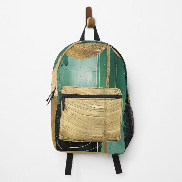 Item preview, Modern Art in Green Acrylic and Gold Foil designed and sold by Bomba Visual.