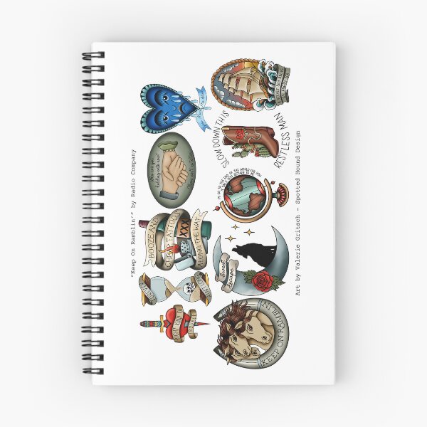 Item preview, keep on ramblin designed and sold by spottedhound.