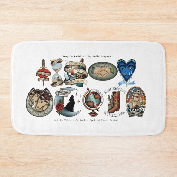 Item preview, keep on ramblin designed and sold by spottedhound.