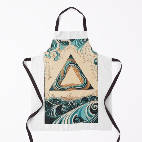 Item preview, The Beauty of Symmetry: Isosceles Triangles Unveiled designed and sold by NebulaWhimsy.