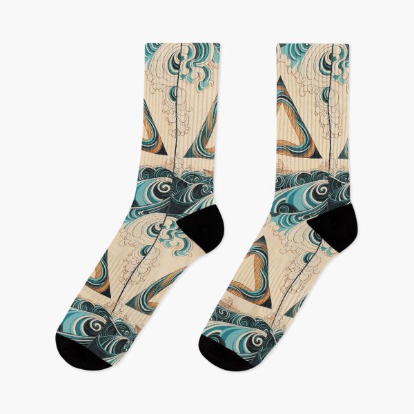 Item preview, The Beauty of Symmetry: Isosceles Triangles Unveiled designed and sold by NebulaWhimsy.