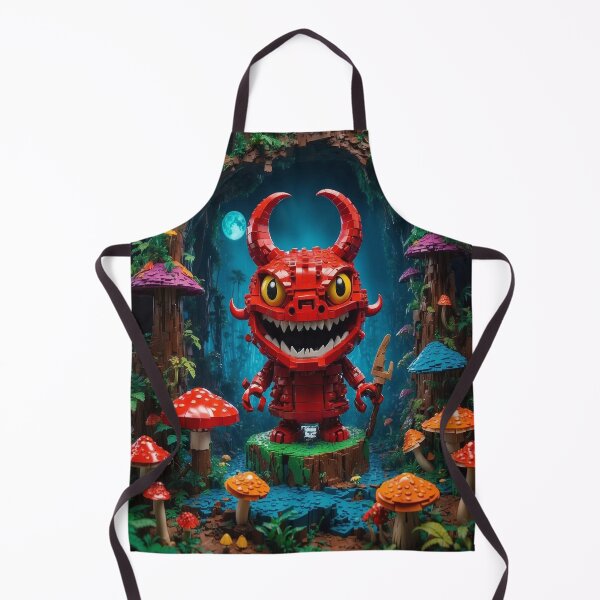 Item preview, Psychedelic Art: The Devil's Temptation Matrix with Magical Mushrooms designed and sold by luminamatrixart.