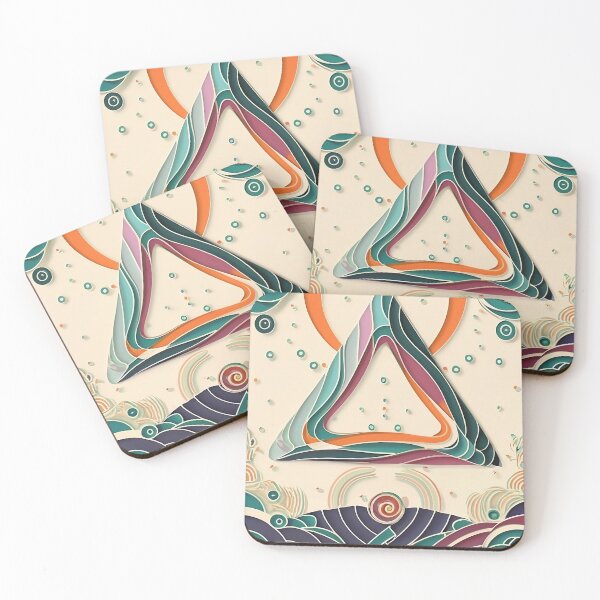 Item preview, Triangles in Nature: Patterns and Shapes designed and sold by NebulaWhimsy.