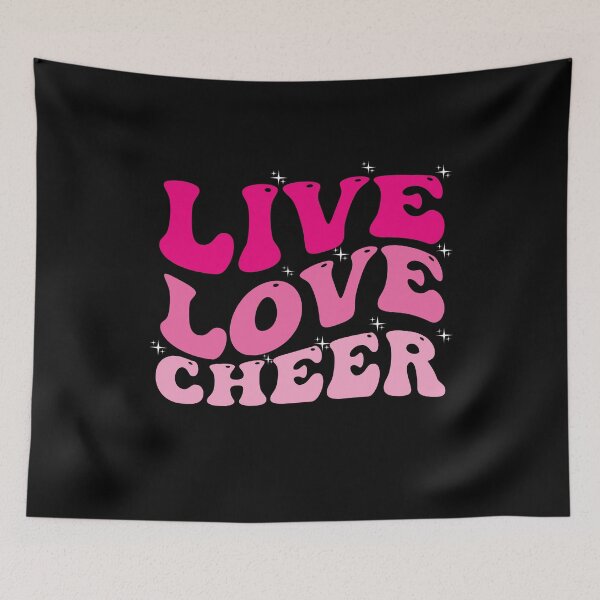 Item preview, Live Love Cheer Girl Cheerleader Women Cheer Cheerleading  designed and sold by KAYDEE01212 ✨.