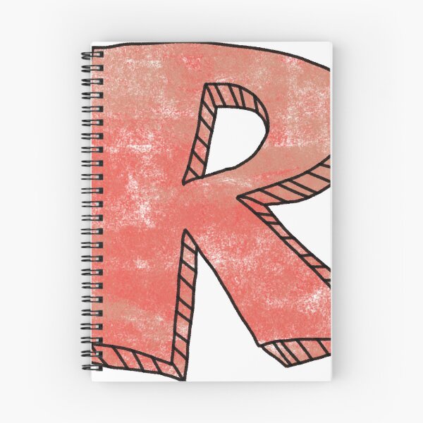 Artikelvorschau, Handgefertigtes und farbenfrohes Buchstabe-R-Design entworfen und verkauft von EnjoYarty.