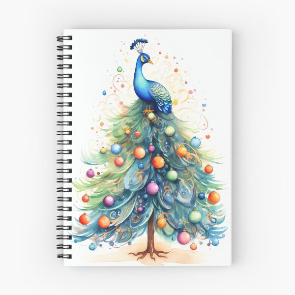 Item preview, Peacock Christmas Joy designed and sold by cute-animals99.