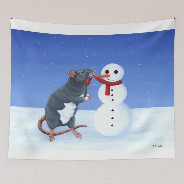 Item preview, Rat and Snowman designed and sold by WolfySilver.