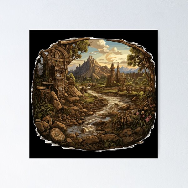 Item preview, Landscape - Illustration designed and sold by MrERNST.