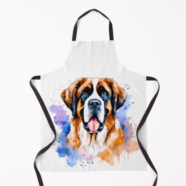Item preview, Majestic St. Bernard Watercolor designed and sold by Fredster1966.