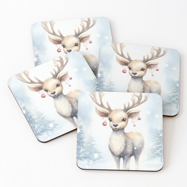 Item preview, Frosty Reindeer Majesty designed and sold by cute-animals99.