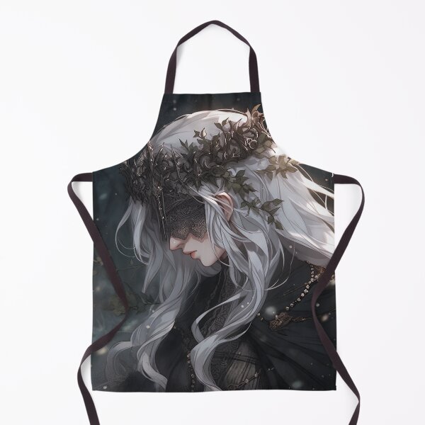 Item preview, Dark Brooding Blindfolded Boss Anime Girl designed and sold by bubblegoth.