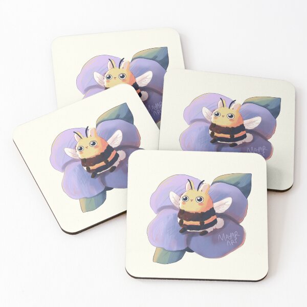 Item preview, Bunny bee illustration  designed and sold by Artofmayara.