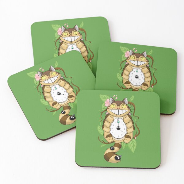 Item preview, Catbus Clock designed and sold by LunaHarker.