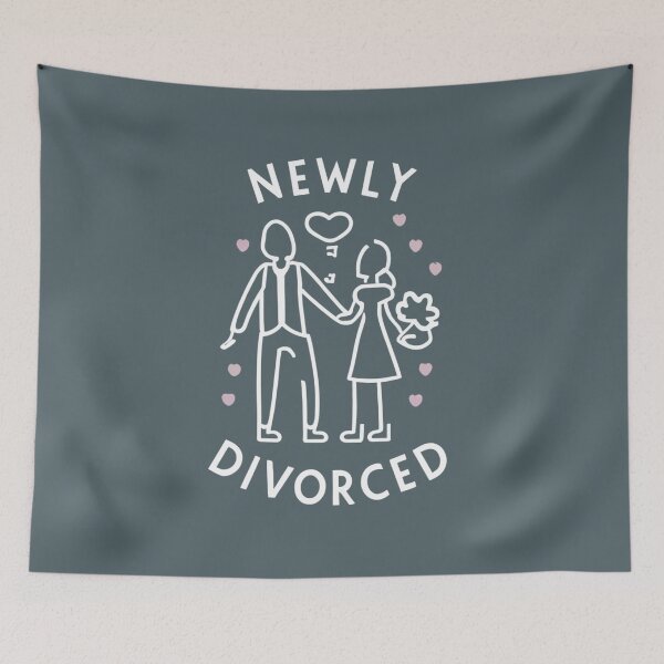 Item preview, Newly Divorced designed and sold by FlexYourMind.