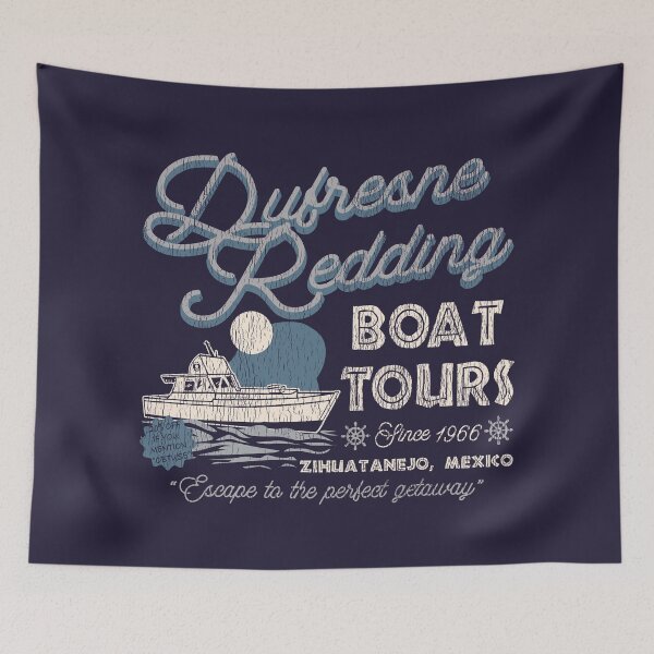 Item preview, Dufresne Redding Boat Tours Shawshank Redemption Worn designed and sold by Alema Art.