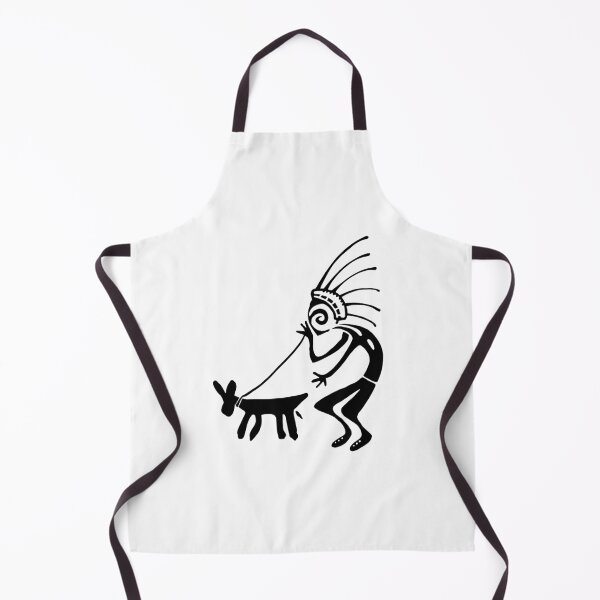 Item preview, Kokopelli doggy black designed and sold by nogamax.