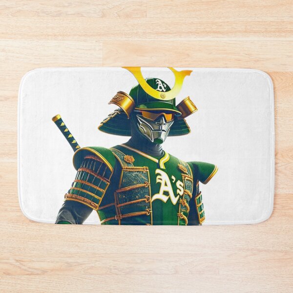 Item preview, Samurai Baseball Superhero Oakland Athletics designed and sold by BaseballGods.