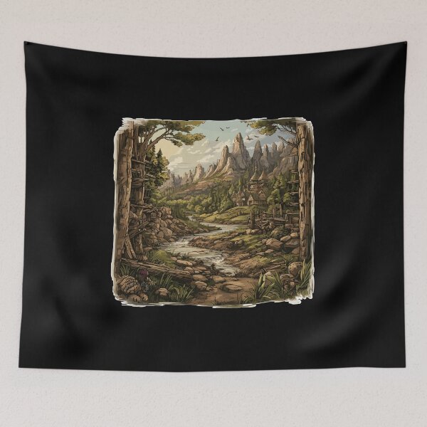 Item preview, Landscape - Illustration designed and sold by MrERNST.