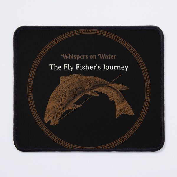 Item preview, Whispers On Water Fly Fishing Design designed and sold by TheBrickHouseCo.