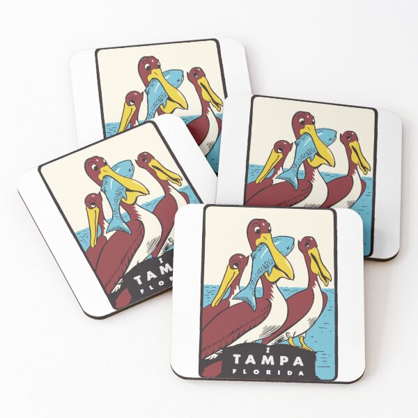 Item preview, Vintage Style Tampa, Florida designed and sold by Decal Mania.