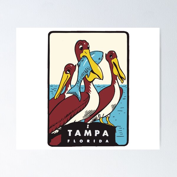 Item preview, Vintage Style Tampa, Florida designed and sold by zsonn.