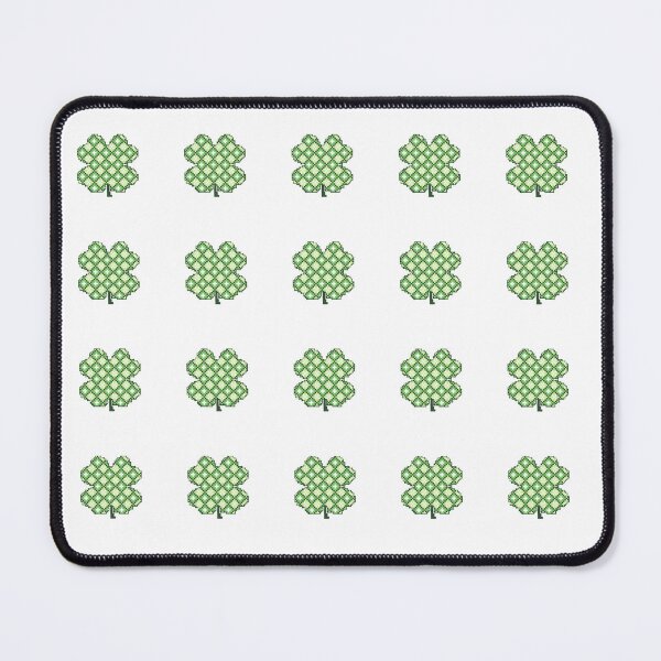 Item preview, Quilt of Plaid Shamrocks designed and sold by JessCauseStitch.