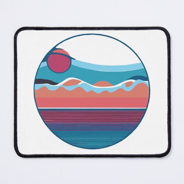 Item preview, Harmony of Sea and Mountains: A Unique Design Perspective designed and sold by HarbeShop.