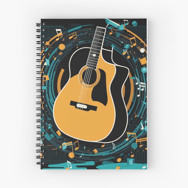 Item preview, Acoustic guitar music T-shirt designed and sold by lauriclf.