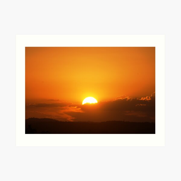 Sunset 3 Art Print