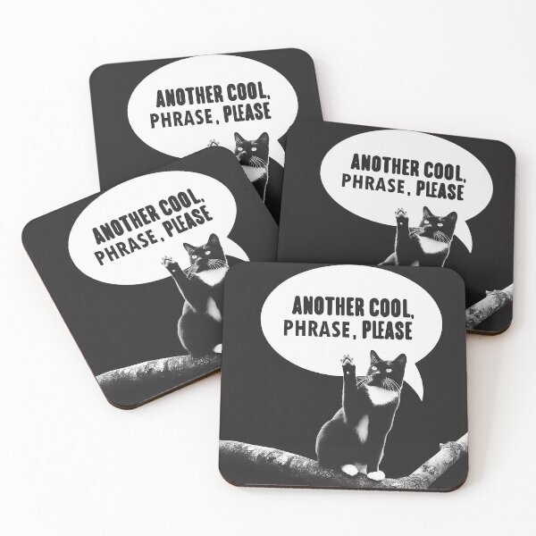 Item preview, Whisker Wisdom: Cat's Request for Cool Phrases designed and sold by diegomenjivar92.