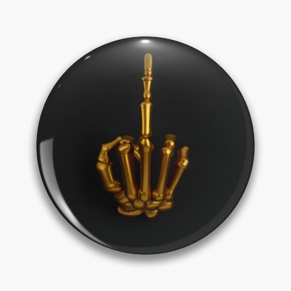 Item preview, Gold Middle Finger designed and sold by Planetvfx.