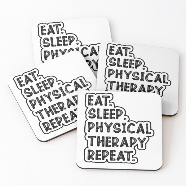 Item preview, Eat Sleep Physical Therapy Repeat, physical therapy, Physical Therapist Gift, PTA Graduation designed and sold by behindthefacts.