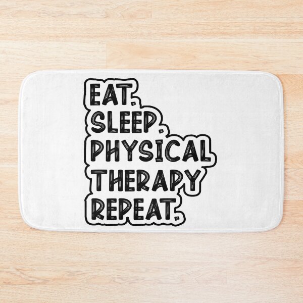 Item preview, Eat Sleep Physical Therapy Repeat, physical therapy, Physical Therapist Gift, PTA Graduation designed and sold by behindthefacts.