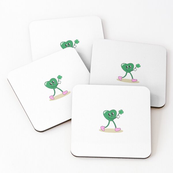 Item preview, Smiling green heart designed and sold by Lily Ryan Stoltz.