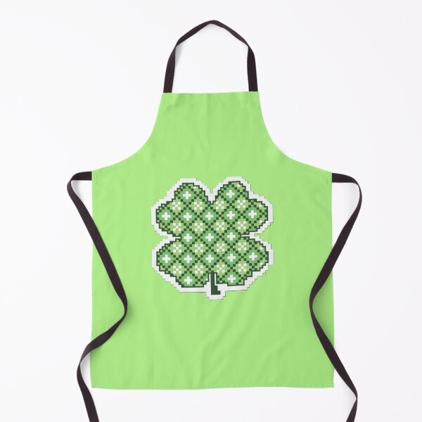 Item preview, Plaid Shamrock- Green Background designed and sold by JessCauseStitch.