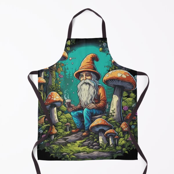 Item preview, Gnome Coffee Lover designed and sold by MushMagicWear.