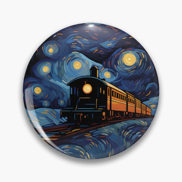 Item preview, Midnight Express Through Starry Sky designed and sold by the-lamplighter.