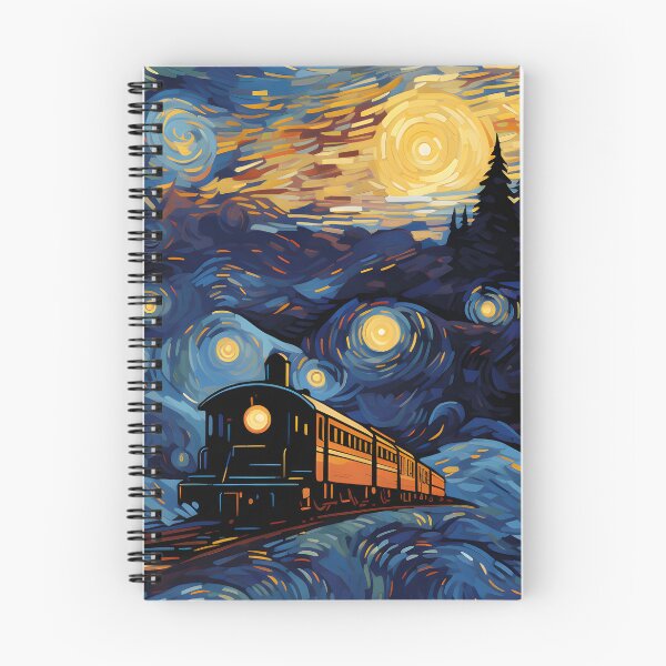 Item preview, Midnight Express Through Starry Sky designed and sold by the-lamplighter.