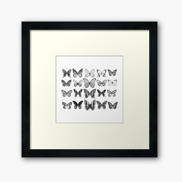 Item preview, Mono Butterfly Collection designed and sold by AlysonFennell.