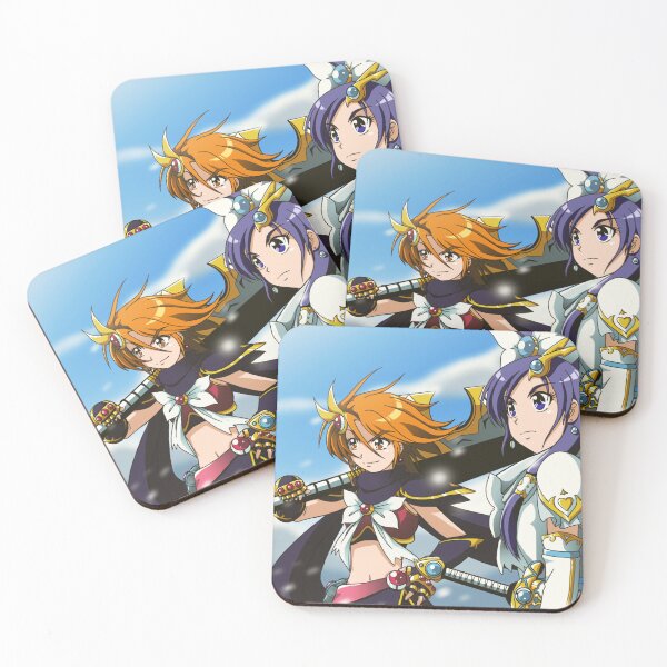 Item preview, Futari wa Precure, Cure White, Cure Black, Yukishiro Honoka, Misumi Nagisa, Outfit Adaptation, Huge Weapon, Oversized Object, designed and sold by AbominationShop.