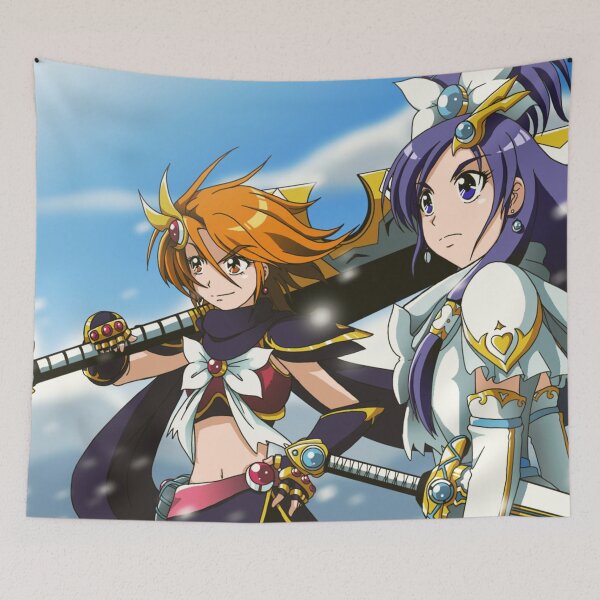 Item preview, Futari wa Precure, Cure White, Cure Black, Yukishiro Honoka, Misumi Nagisa, Outfit Adaptation, Huge Weapon, Oversized Object, designed and sold by AbominationShop.