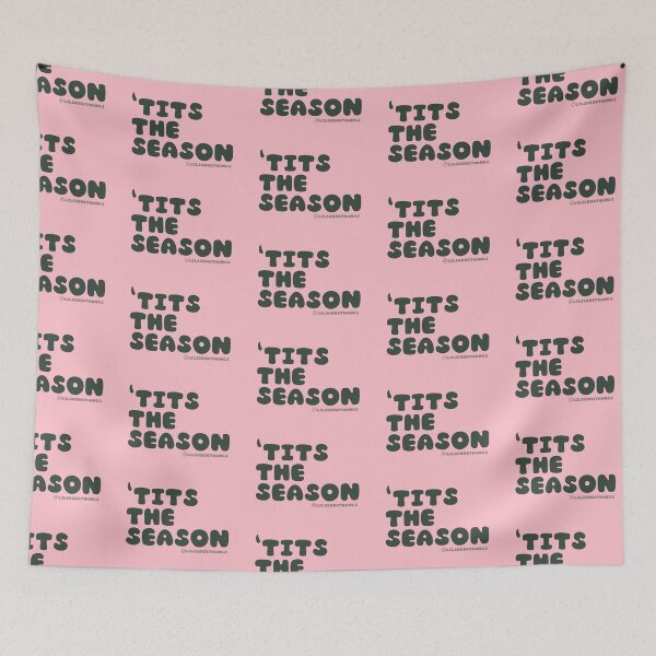 Aperçu de l'œuvre Seins la saison, v3, rose | @lilsboobthangs créée et vendue par lilsboobthangs.